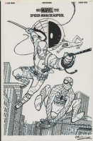 SPIDER-MAN/DEADPOOL Issue 3 Page Cover Comic Art