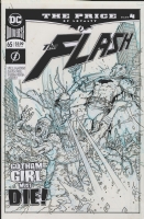 THE FLASH Issue 4 Page Cover Comic Art