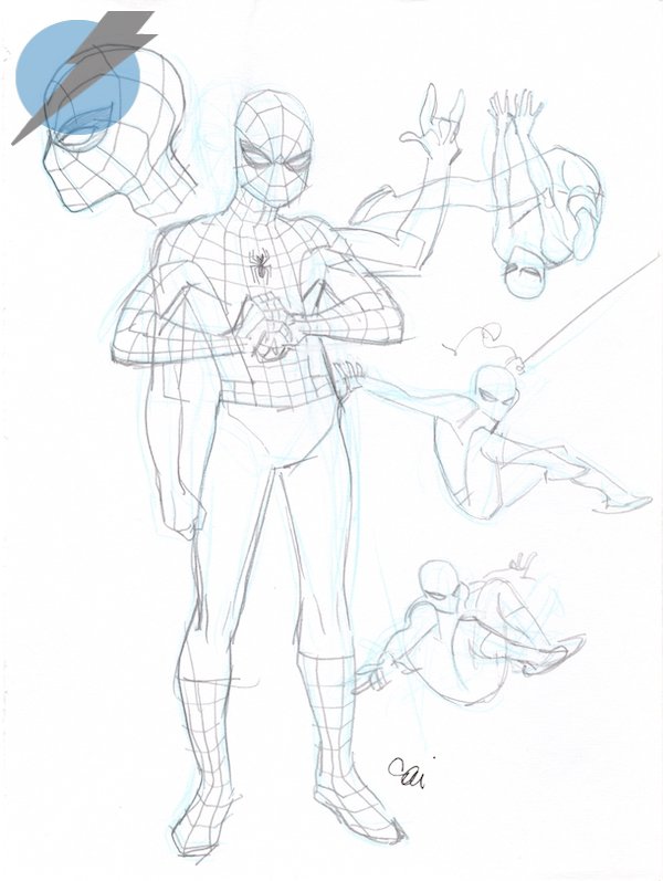Spider Man Pose Art Reference | TikTok